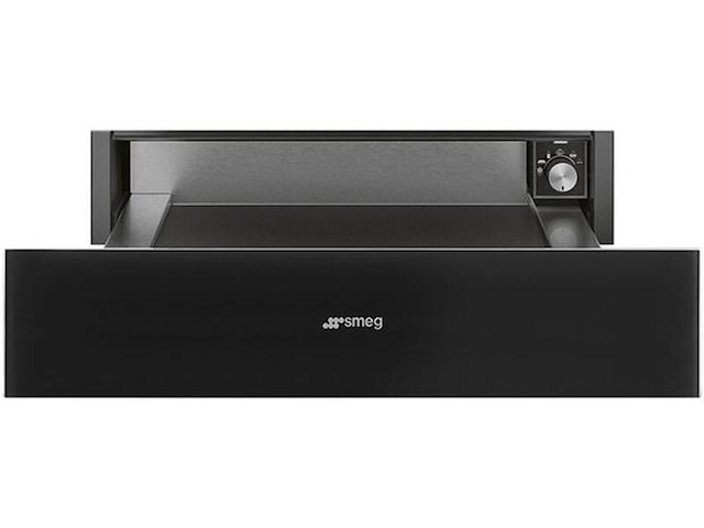 Warmhoudlade smeg, cpr115n, zwart - afbeelding 1 van  3