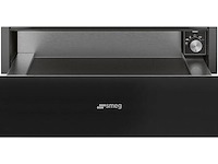 Warmhoudlade smeg, cpr115n, zwart - afbeelding 1 van  3