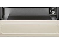 Warmhoudlade, smeg, cpr915p, crème - afbeelding 1 van  4