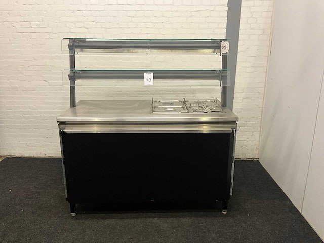 Warmhoudvitrine + bain marie - afbeelding 3 van  8