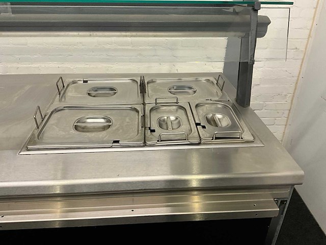 Warmhoudvitrine + bain marie - afbeelding 5 van  8
