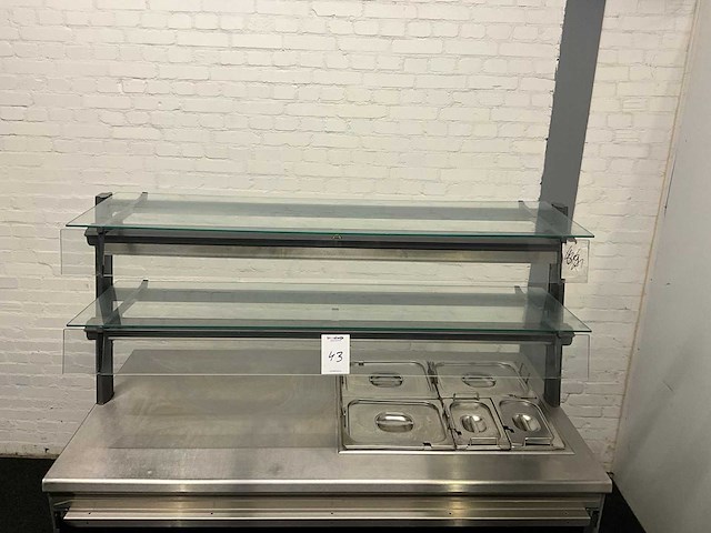 Warmhoudvitrine + bain marie - afbeelding 6 van  8