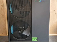 Warmptepomp 16kw - 3 fase, greenpump, propaan, antraciet