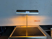 Warmte plaat met warmte lamp - afbeelding 1 van  1