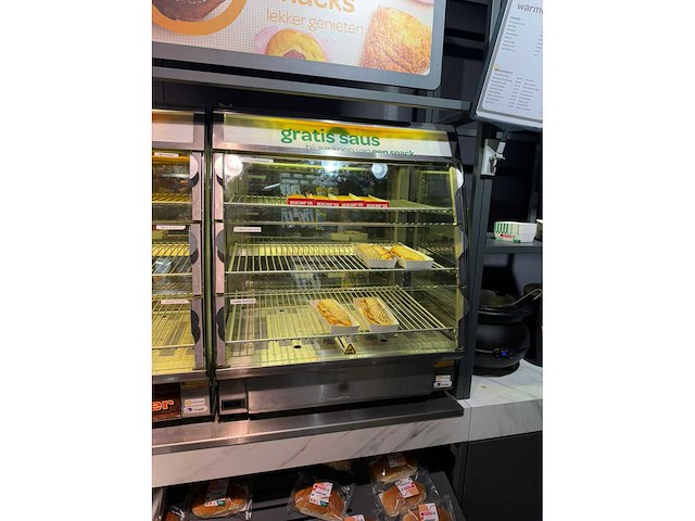 Warmte vitrine 3-lagen - afbeelding 2 van  2