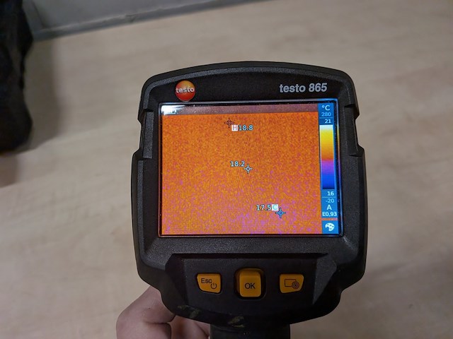 Warmtebeeldcamera, testo, 865 - afbeelding 11 van  13