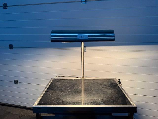 Warmteplaat met warmtelamp - afbeelding 1 van  1