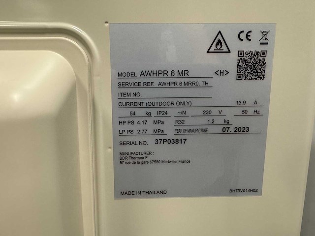 Warmtepomp - mercuria ace 6kw (4x) - afbeelding 7 van  7