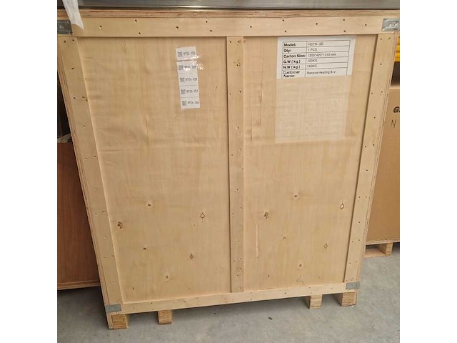 Warmtepomp 8kw co2 - 1 fase. let op: foto is demo. artikel zit nieuw in krat, co2, antraciet - afbeelding 1 van  2