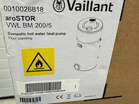 Warmtepomp boiler vaillant, arostor vwl bm 200/5 - afbeelding 2 van  4