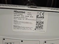 Warmtepomp droger 10.0 kg, hisense a+++, dh5s102bw, 2025 - afbeelding 8 van  9