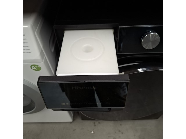 Warmtepomp droger 10.0 kg, hisense a+++, dh7s107bb, zwart - afbeelding 7 van  7