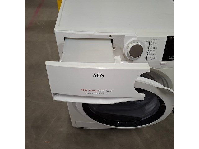 Warmtepomp droger 8.0 kg, aeg a+++, t8db84gw - afbeelding 2 van  10