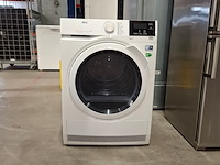 Warmtepomp droger 8.0 kg, aeg a+++, t8db84gw - afbeelding 1 van  10