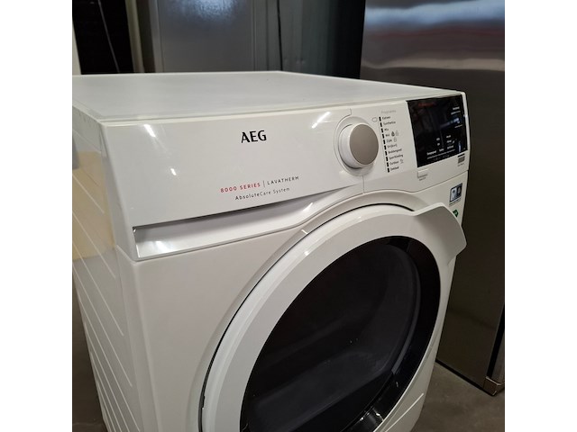 Warmtepomp droger 8.0 kg, aeg a+++, t8db84gw - afbeelding 4 van  10