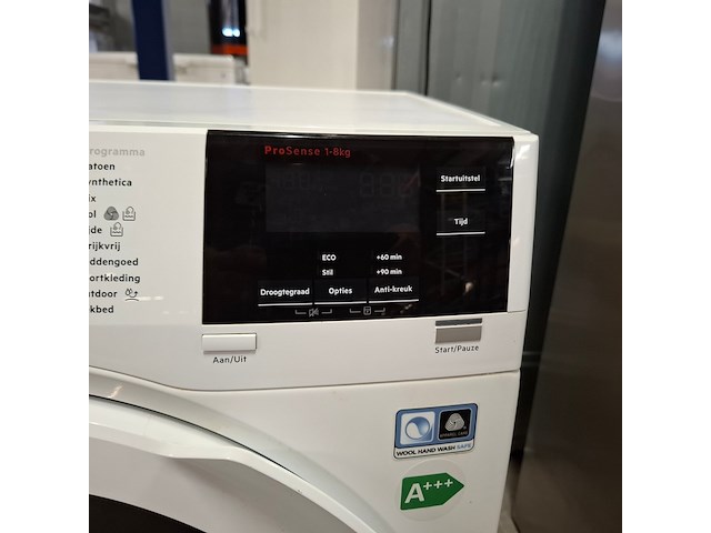 Warmtepomp droger 8.0 kg, aeg a+++, t8db84gw - afbeelding 7 van  10