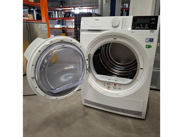 Warmtepomp droger 8.0 kg, aeg a+++, t8db84gw - afbeelding 8 van  10
