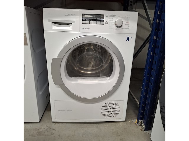 Warmtepomp droger 8.0 kg, bosch a++, wtw852s1 - afbeelding 1 van  9