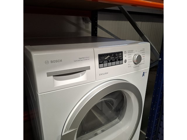 Warmtepomp droger 8.0 kg, bosch a++, wtw852s1 - afbeelding 2 van  9