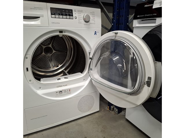 Warmtepomp droger 8.0 kg, bosch a++, wtw852s1 - afbeelding 6 van  9