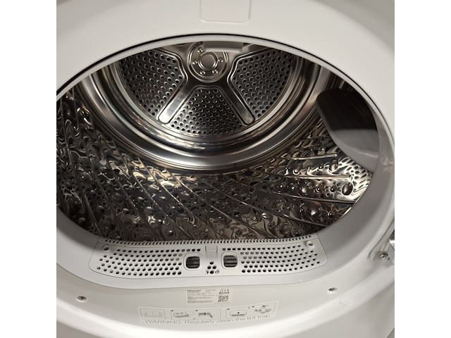 Warmtepomp droger 8.0 kg, hinsense demo model a++, dh3s802bw2 - afbeelding 7 van  9