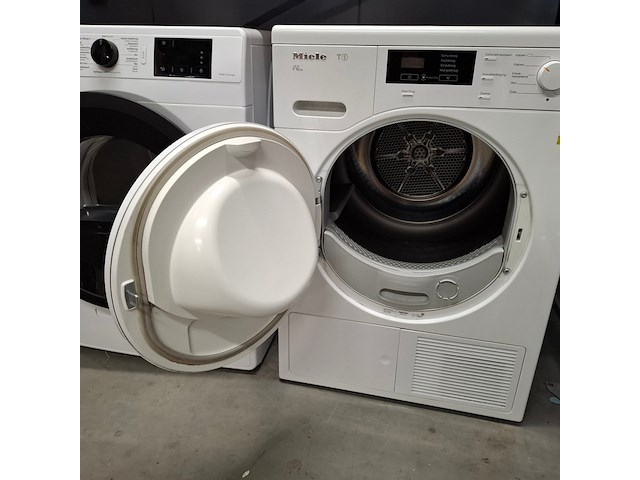 Warmtepomp droger 8.0 kg, miele eco t1, tkb540wp - afbeelding 6 van  9