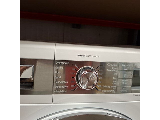 Warmtepomp droger 9.0 kg, bosch a++, wtyh7792nl - afbeelding 4 van  9