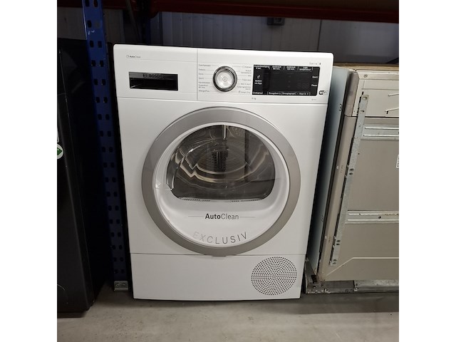 Warmtepomp droger 9.0 kg, bosch serie8 a+++, wtxh8m90nl - afbeelding 1 van  9