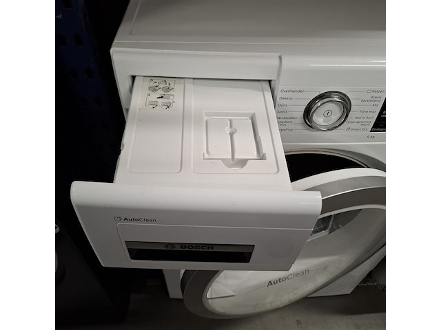 Warmtepomp droger 9.0 kg, bosch serie8 a+++, wtxh8m90nl - afbeelding 9 van  9