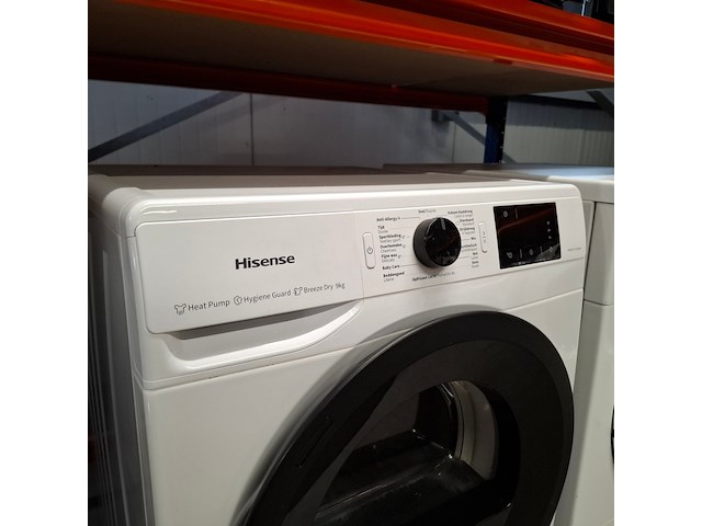 Warmtepomp droger 9.0 kg, hisense, sp22/4252 - afbeelding 2 van  9
