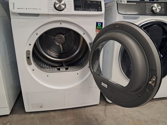 Warmtepomp droger 9.0 kg, samsung a+++, dv90n62632, zwart, 2026 - afbeelding 2 van  12