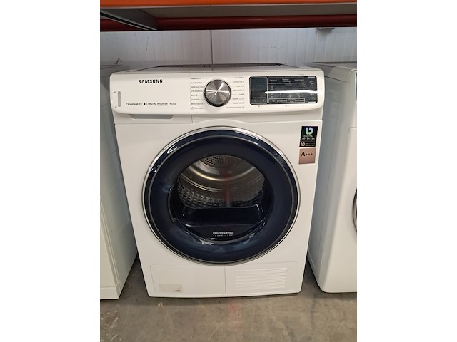 Warmtepomp droger 9.0 kg, samsung a+++, dv90n62632 - afbeelding 1 van  12