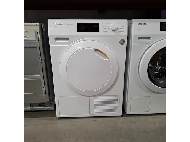 Warmtepomp droger a+++, miele eco t classic, tdb130wp - afbeelding 1 van  9