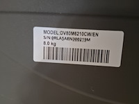 Warmtepomp droger a+++, samsung 8.0 kg, dv80m6210cw - afbeelding 7 van  8