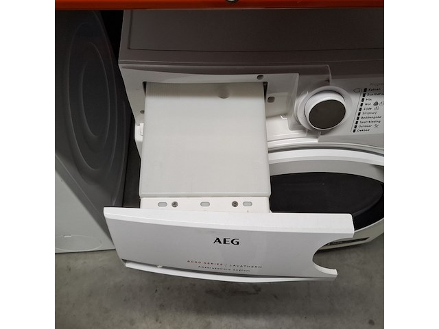 Warmtepomp droger, aeg, tc16h67hp | 8000 series | 8 kg, wit - afbeelding 4 van  9