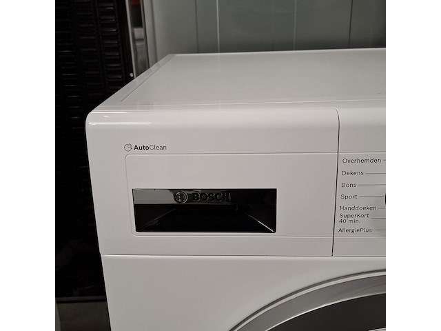 Warmtepomp droger, bosch, wtxh8m90nl | serie 8 | 9 kg | a+++ - afbeelding 3 van  9