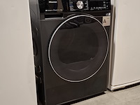 Warmtepomp droger, hinsense, dh5s102bb - demo 10 kg a+++, zwart - afbeelding 1 van  9