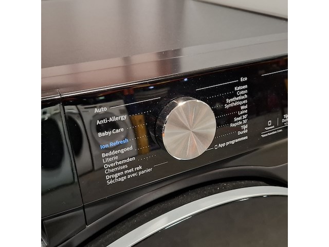 Warmtepomp droger, hinsense, dh5s102bb - demo 10 kg a+++, zwart - afbeelding 5 van  9