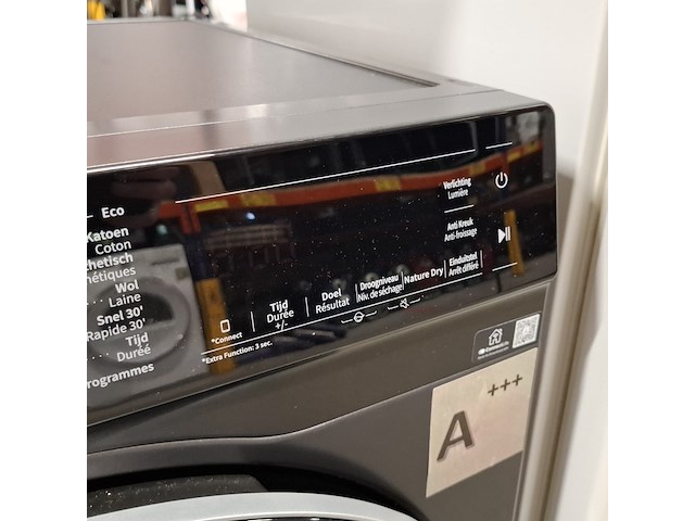 Warmtepomp droger, hinsense, dh5s102bb - demo 10 kg a+++, zwart - afbeelding 6 van  9