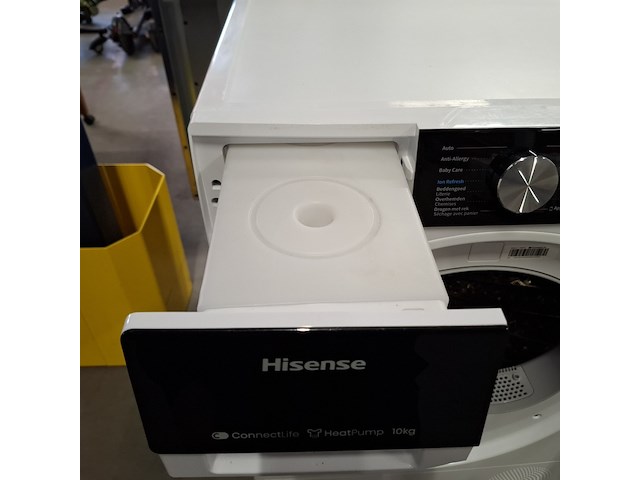 Warmtepomp droger, hisense 10.0 kg, if960rvs, 2023 - afbeelding 2 van  10