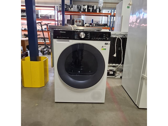 Warmtepomp droger, hisense 10.0 kg, if960rvs, 2023 - afbeelding 1 van  10