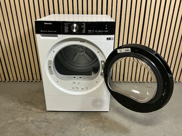 Warmtepomp droger hisense, dh3s802bw2, wit - afbeelding 5 van  6