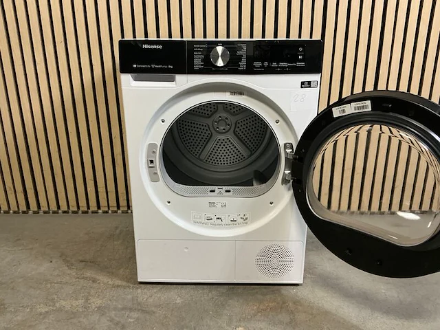 Warmtepomp droger hisense, dh3s802bw2, wit - afbeelding 6 van  6