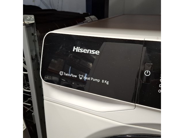 Warmtepomp droger, hisense, sp15338 | 8 kg | a+++ - afbeelding 4 van  9