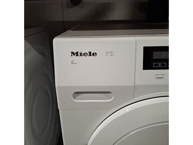 Warmtepomp droger, miele, tkb350wp | t1 | 8 kg | a+, wit - afbeelding 4 van  10