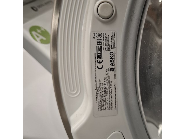 Warmtepomp droger pro, asko, td752385 - afbeelding 2 van  10