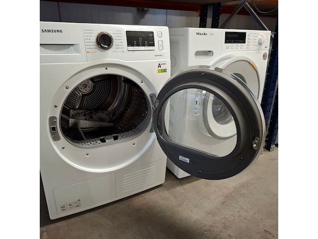 Warmtepomp droger, samsung, dv70m502qw - afbeelding 6 van  9