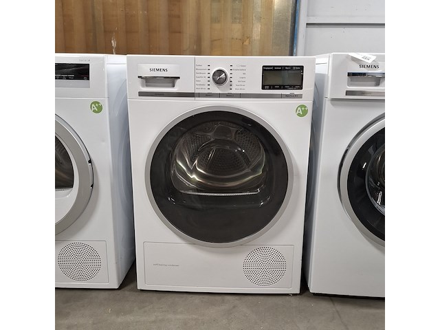 Warmtepomp droger, siemens, wt47y700nl - 9.0 kg a++ - afbeelding 1 van  9