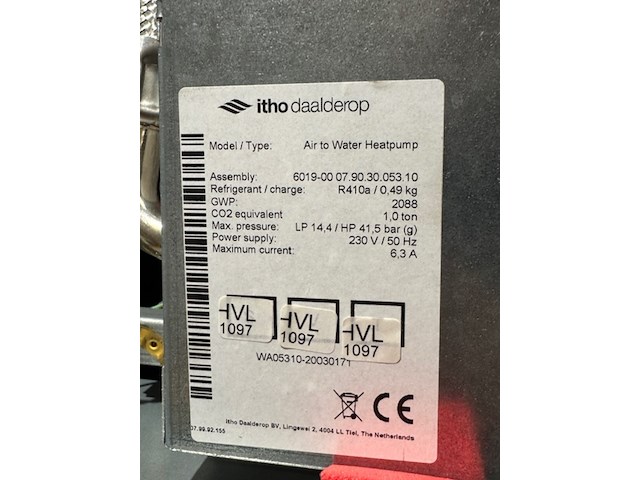 Warmtepomp , hp-m 25l, 2020 - afbeelding 4 van  5