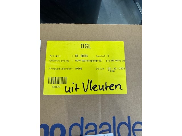 Warmtepomp itho daalderop, wpu 55coe-5g, , water/water - afbeelding 3 van  6